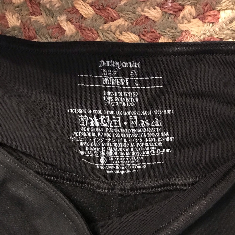 Woman’s size Large Patagonia Thermal leggings